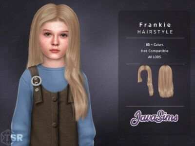 Frankie (Child Hairstyle) By Javasims Sims 4 CC