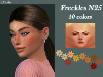 Freckles N25 By Qlayla Sims 4 CC