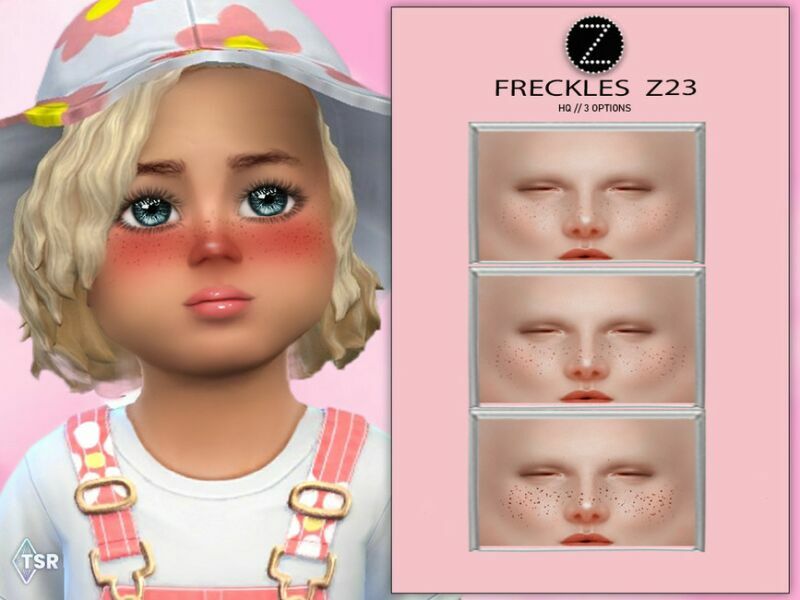 Freckles Z23 By Zenx Sims 4 CC