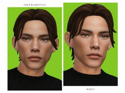 Fred Hairstyle By ‘-Merci- Sims 4 CC