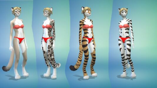 Furry Mod V1.4 Sims 4 CC