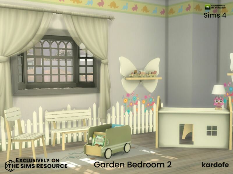 sims 4 cc garden bedroom 2 by kardofe 5