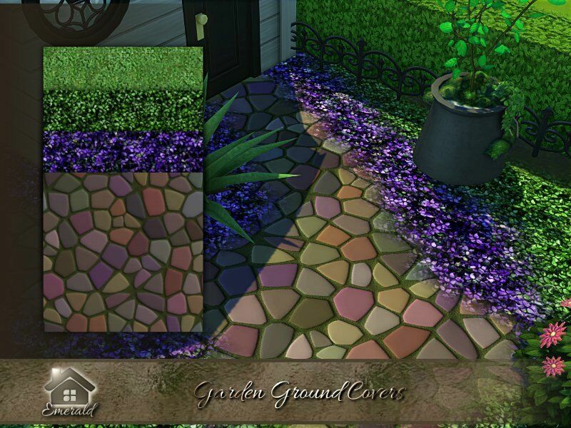 Garden Ground Covers By Emerald Sims 4 CC