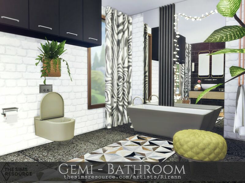 sims 4 cc gemi bathroom tsr cc only by rirann 4