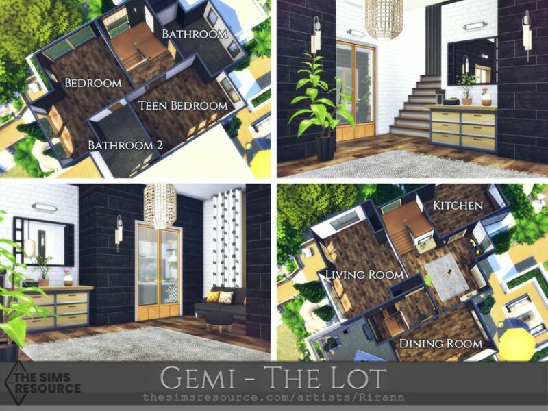 sims 4 cc gemi the lot tsr cc only by rirann 4