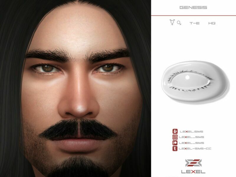 Genesis 3D Eyelashes (4 Categories) Sims 4 CC