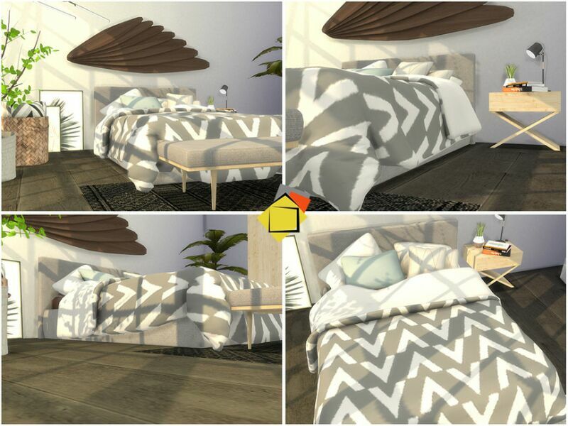 sims 4 cc gibsonton bedroom by onyxium 2