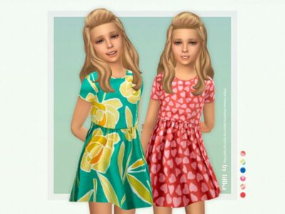 Giselle Dress By Lillka Sims 4 CC