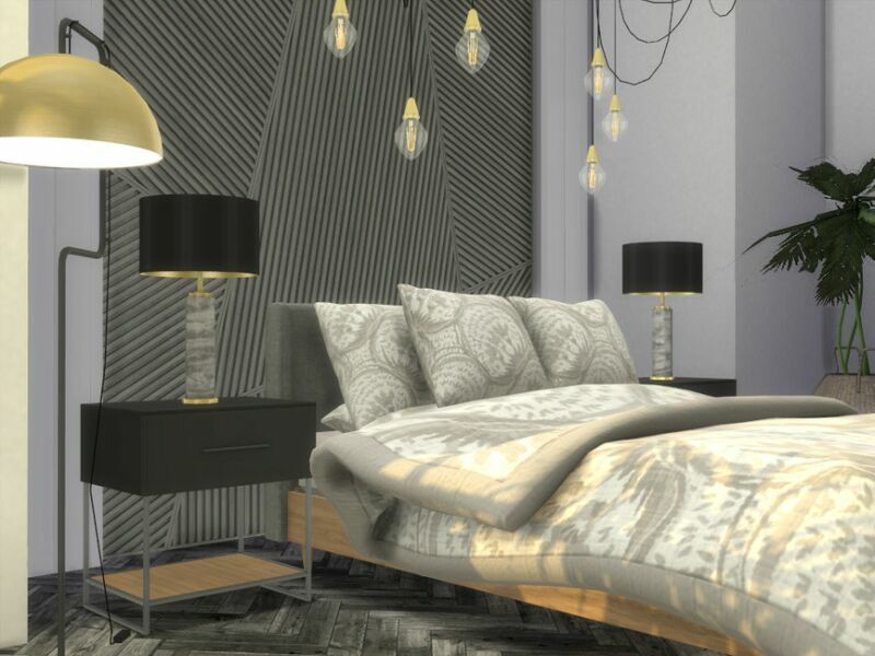 sims 4 cc glen bedroom by artvitalex 3