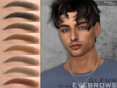 Glenn Eyebrows N146 By Magichand Sims 4 CC