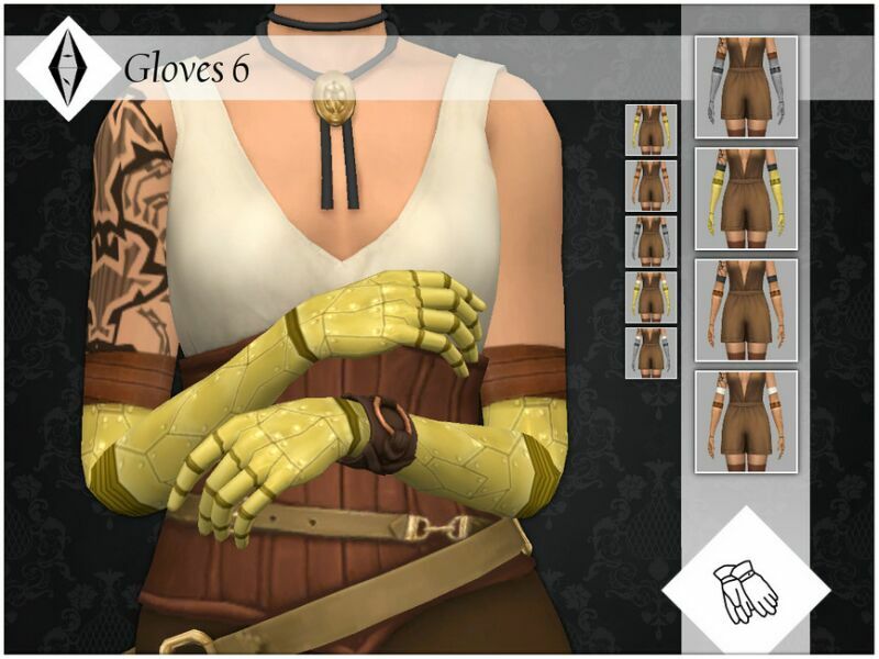 Gloves 6 By Aleniksimmer Sims 4 CC