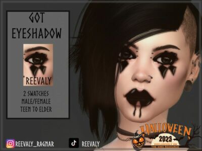 GOT Eyeshadow By Reevaly Sims 4 CC