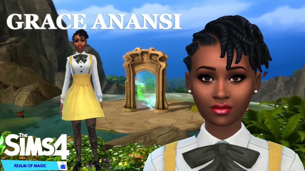 Grace Anansi (VTK Model Version) By VTK Sims 4 CC