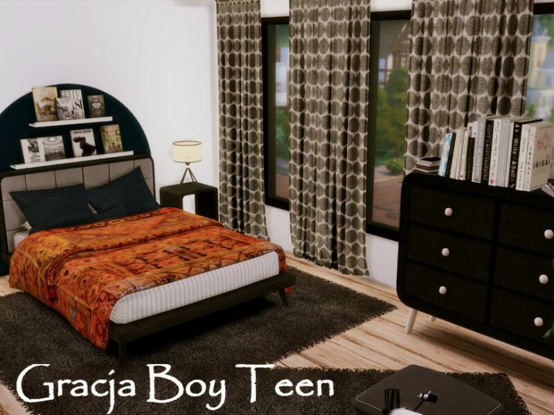 Gracja BOY Teen | Only TSR CC By Genkaiharetsu Sims 4 CC