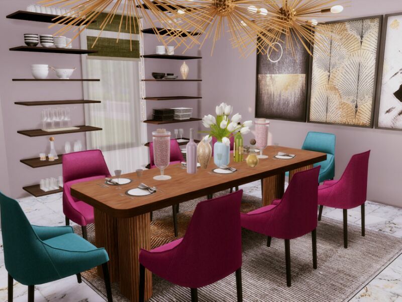 sims 4 cc gracja diningroom only tsr cc by genkaiharetsu 5