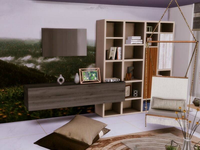 sims 4 cc gracja livingroom only tsr cc by genkaiharetsu 6