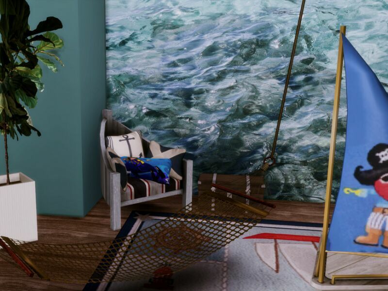 sims 4 cc gracja sea kid bedroom only tsr cc by genkaiharetsu 4