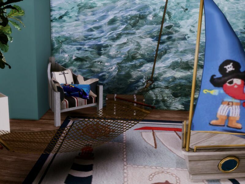 sims 4 cc gracja sea kid bedroom only tsr cc by genkaiharetsu 7