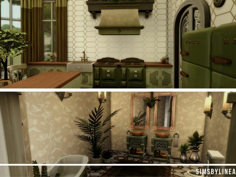 sims 4 cc greene castle by simsbylinea 5