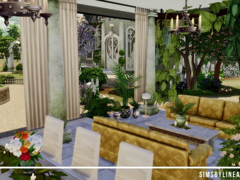 sims 4 cc greene castle by simsbylinea 7