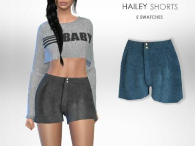 Hailey Shorts By Puresim Sims 4 CC