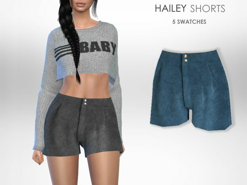 Hailey Shorts By Puresim Sims 4 CC