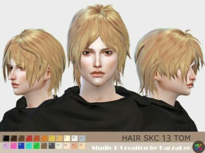 Hair SKC 13 TOM Sims 4 CC