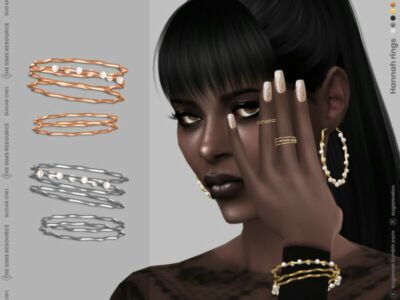 Hannah Rings Sims 4 CC