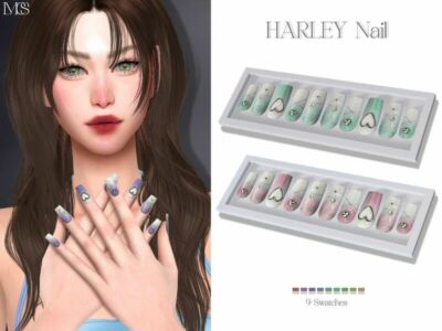 Harley Nail By Lisaminicatsims Sims 4 CC