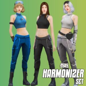 Harmonizer CC SET By Monosims Sims 4 CC