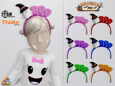 Headband 255 – Halloween Collection – Toddler Version Sims 4 CC