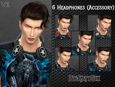 Headphones Accessory V1 By Catysix Sims 4 CC