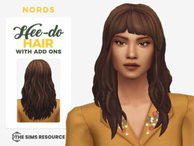 Hee-Do Hair By Nords Sims 4 CC