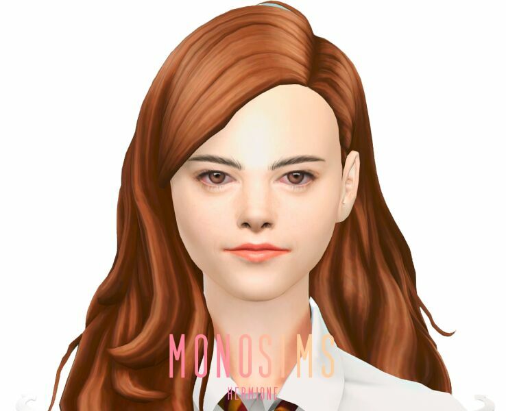 Hermione Granger Sims By Monosims Sims 4 CC