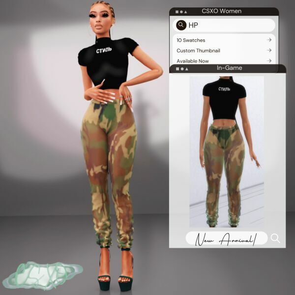 sims 4 cc heron preston outfit 3