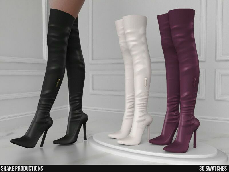 High Heel Boots – S012405 Sims 4 CC