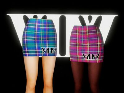 High School Fashion – Skirt I Sims 4 CC