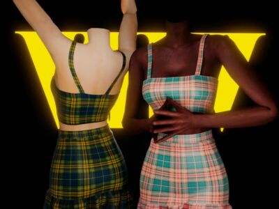 High School Fashion – TOP I Sims 4 CC