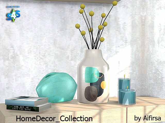 Home Decor Collection By Aifirsa Sims 4 CC