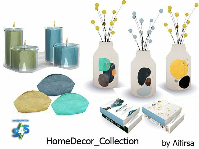 sims 4 cc home decor collection by aifirsa 2