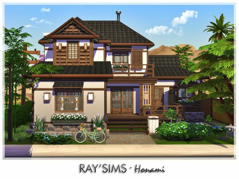 sims 4 cc honami 2