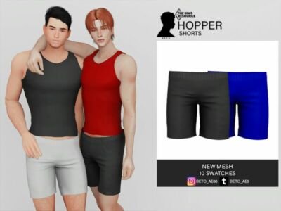 Hopper (Shorts) Sims 4 CC