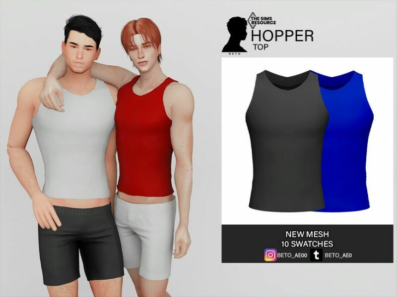 Hopper (TOP) Sims 4 CC