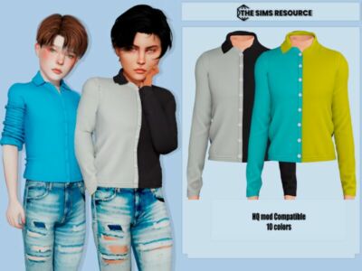 Howard Shirt (KID) By Couquett Sims 4 CC