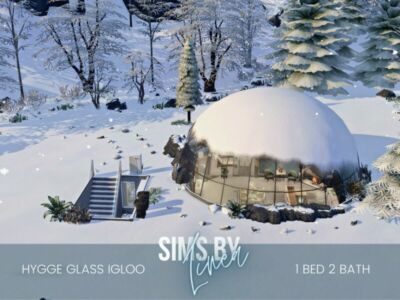 Hygge Glass Igloo By Simsbylinea Sims 4 CC