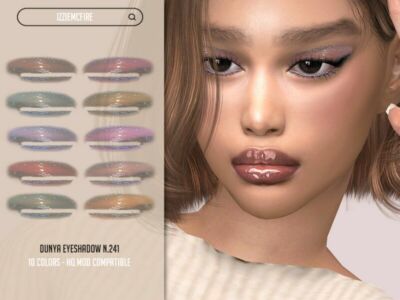 IMF Dunya Eyeshadow N.241 By Izziemcfire Sims 4 CC