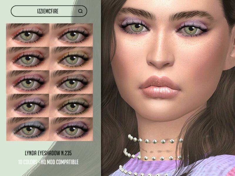 IMF Lynda Eyeshadow N.235 By Izziemcfire Sims 4 CC