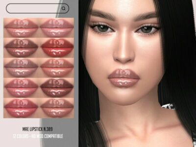 IMF MAE Lipstick N.389 By Izziemcfire Sims 4 CC