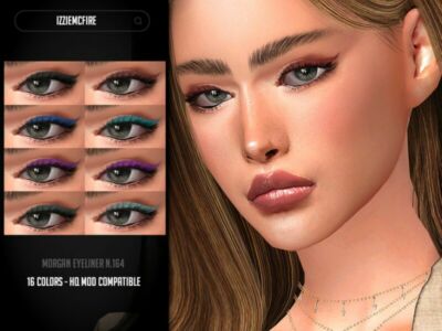 IMF Morgan Eyeliner N.164 By Izziemcfire Sims 4 CC