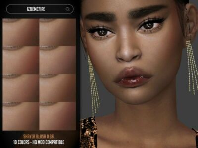 IMF Shayla Blush N.96 By Izziemcfire Sims 4 CC